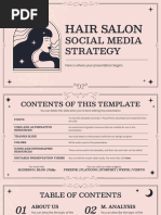 Hair Salon Social Media Strategy by Slidesgo