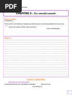 Chapitre 3 Les Amortissements - 241110 - 162400