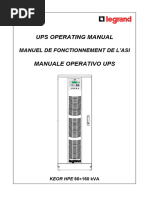 OML46085 Manuale Operativo KEOR HPE 60-160kVA