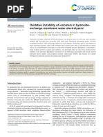 Paper: Oxidative Instability of Ionomers in Hydroxide-Exchange-Membrane Water Electrolyzers