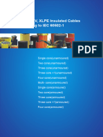 600-1000V, XLPE Insulated Cables According To IEC 60502-1