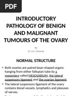 Benign & Malignant Tumours of The Ovary