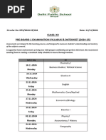 Circular 20241113081840 Circular 20241111134645 Datesheet and Syllabus of Class Xii-Pb 1