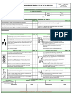 Petar (Permiso de Trabajo de Alto Riesgo) Sci Sac