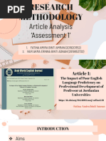 Als560 Research Article Analysis