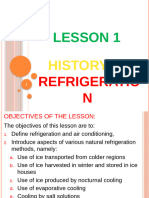 Refrigeration History