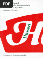 Edmund Husserl - Invitacion A La Fenomenologia-Paidós (1992)