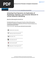 Unlocking Trust Dynamics An Exploration of Playfulness Expertise and Consumer Behavior in Virtual Influencer Marketing