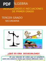 Inecuaciones Primer Grado