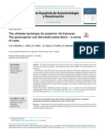 The Ultimate Technique For Posterior Rib Fractures - 2023 - Revista Espa Ola de