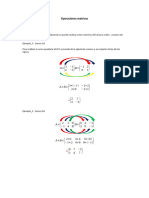 Operaciones Matrices