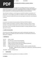 Código de Prácticas de Higiene en La Elaboración de Salteñas y Productos Similares 0 Introducción