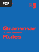 SGEM Grammar Rules Booklet