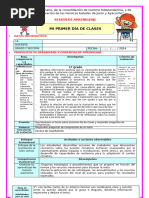 1º U1 s1 Sesion d4 Plan Lector Mi Primer Dia de Clases