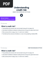Credit Risk Modeling Using Python
