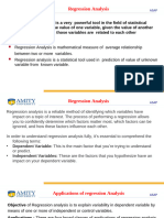 Regression Analysis