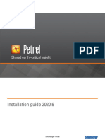 Petrel 2020-6 Installation Guide