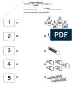 Lembaran Kerja MM Nombor 1 Hingga 5