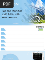 Comen c80 Patient Anaesthesia Monitor Brief Training