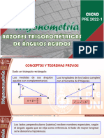 Semana 2.2 - Razones Trigonometricas de Angulos Agudos