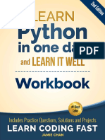 Learn Python in One Day - Workbook@Aedahamlibrary