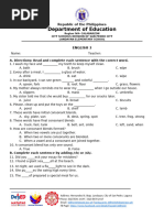 English Q2 Activity Sheet