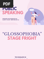 Public Speaking