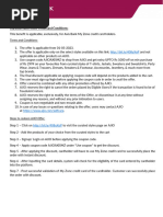 Terms and Conditions For Ajio Offer For My Zone Credit Card