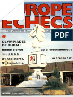 Europe Echecs 1987.01 NÂ°337