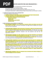 CIT204 Computer Architecture and Organization 1 (2019-2020)