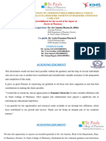 An Ambispective Study of Commonly Prescribed Drugs Used in Treatment of Critically Ill Pediatric Patients in Pediatric Intensive Care Unit