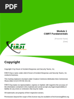 Training Mod1 CSIRT Fundamentals Slides