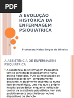 A Evolução Histórica Da Enfermagem Psiquiátrica