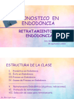 Clase Pronostico y Retratamiento en Endodoncia 2023