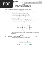 Btech Ec 3 Sem Network Analysis and Synthesis Kec303 2022