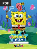 Agenda de Bob Esponja 24-25