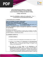 Guía de Actividades y Rúbrica de Evaluación - Unidad 2 - Paso 3 - La Etnociencia y La Descolonización Del Saber