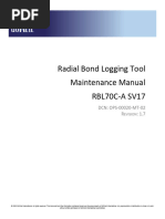 RBL70C-A SV17 Maintenance Manual With Drawing and BOM