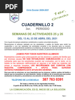 CUADERNILLO 1ro S25 y S26