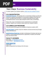 Business Sustainability