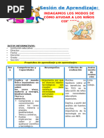 4° Sesión Día 4 Cyt Indagamos Los Modos de Cómo Ayudar A Los Niños Con Nee