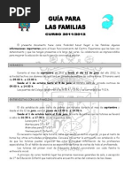 Guía para Las Familias