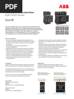 ABB Furse ESP CD40 Series TDS 310724