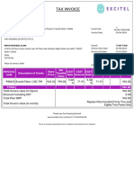 Tax Invoice: Excitel Broadband Pvt. LTD