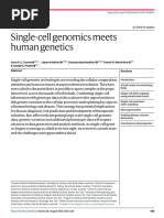 Single-Cell Genomics Meets Human Genetics