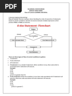 Flow of Control Revision Material