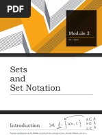 Module 3 Sets, Relation and Functions