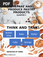 Q2 - BPP 10 - Lesson 1-Prepare and Produce Pastry Products