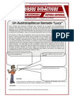 La Hominización y La Prehistoria para Segundo Grado de Secundaria