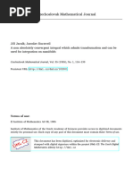 Anonabs Convergent Integral On Manifolds Which Admits Transformations